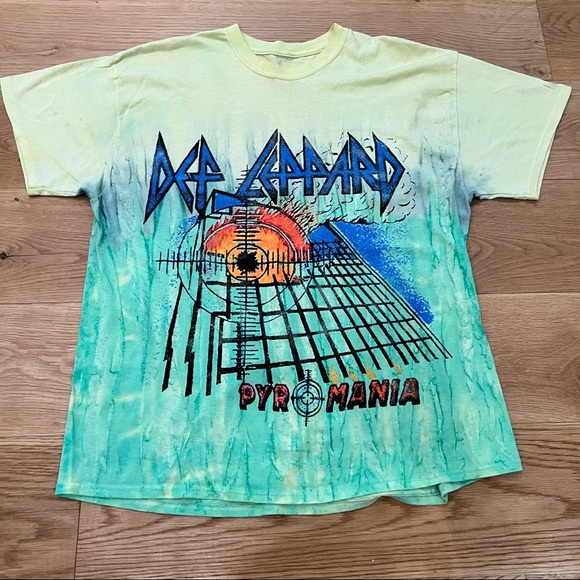 Def Leppard Pyromania Short Sleeve Tee 